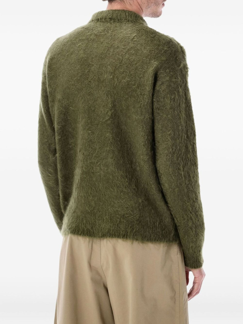 AURALEE placket-buttons sweater outlook