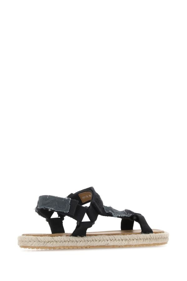Maison Margiela Multicolor canvas Trekking sandals