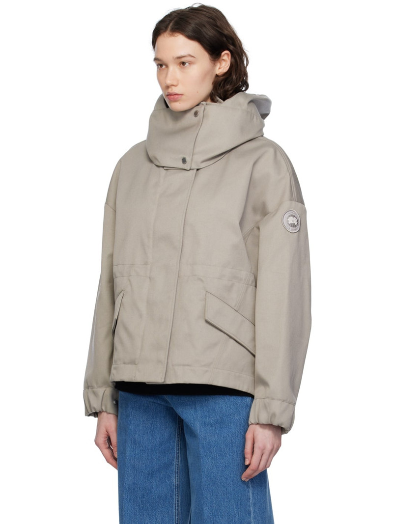 Canada Goose Gray Olivine Jacket outlook