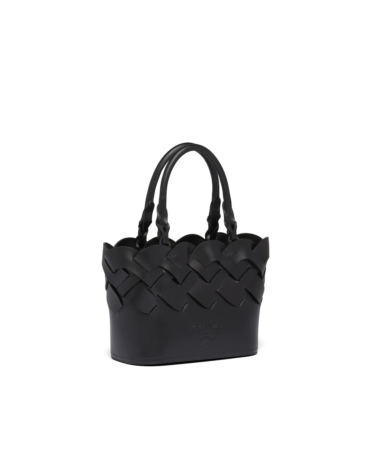 Leather Prada Tress Tote - 3