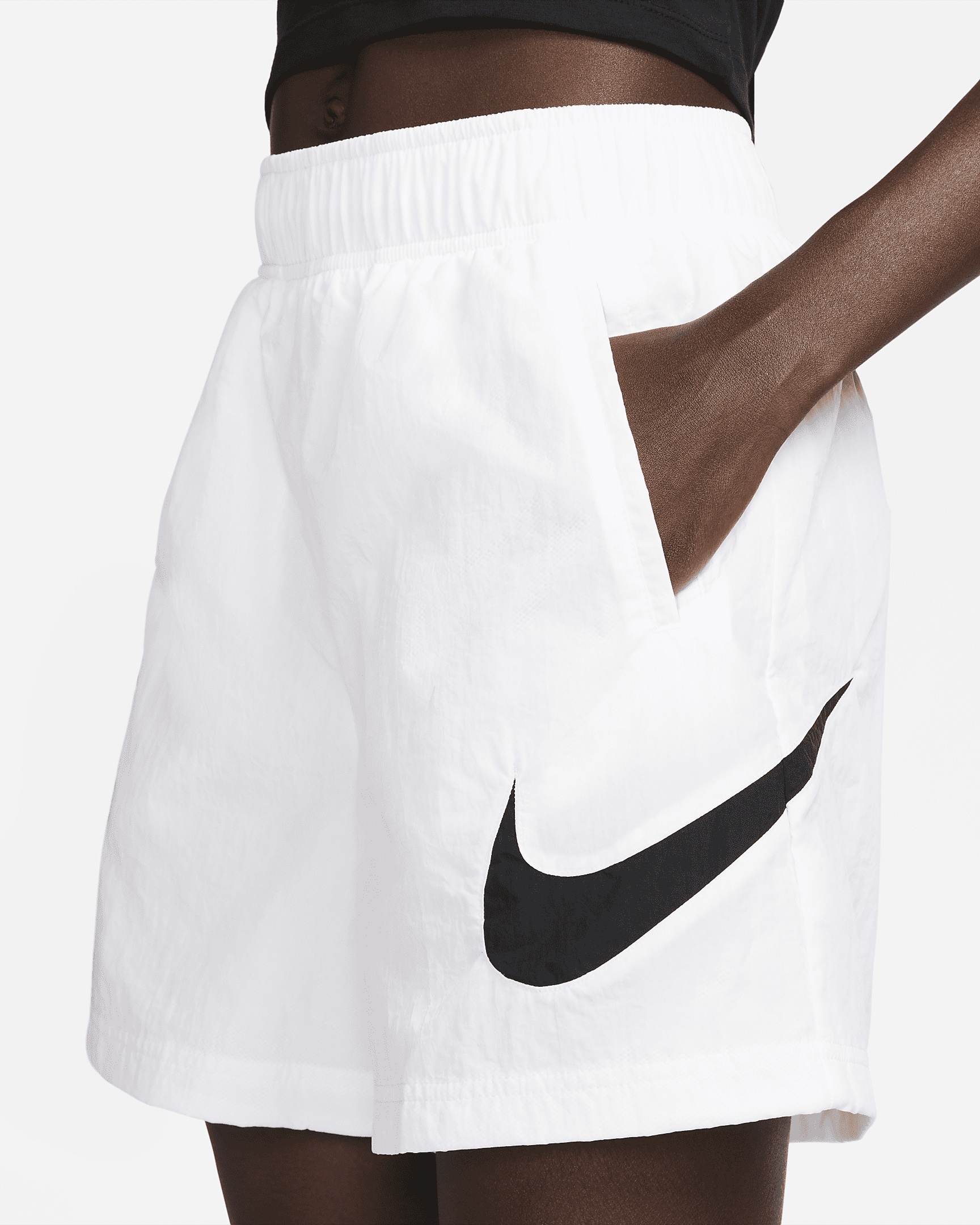 Nike Sportswear Essential Women's High-Rise Woven Shorts - 4