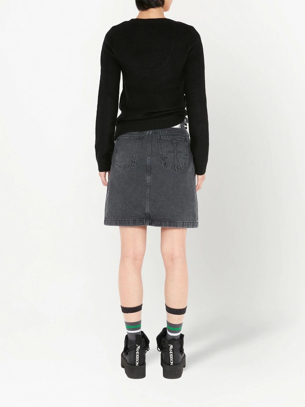 pailette-embellished detail jumper - 4