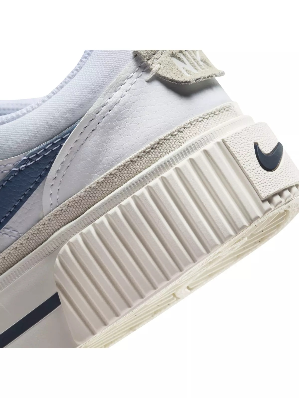 Court Legacy Lift "White/Light Orewood Brown/Sail/Diffused Blue" Women's Shoe - 8