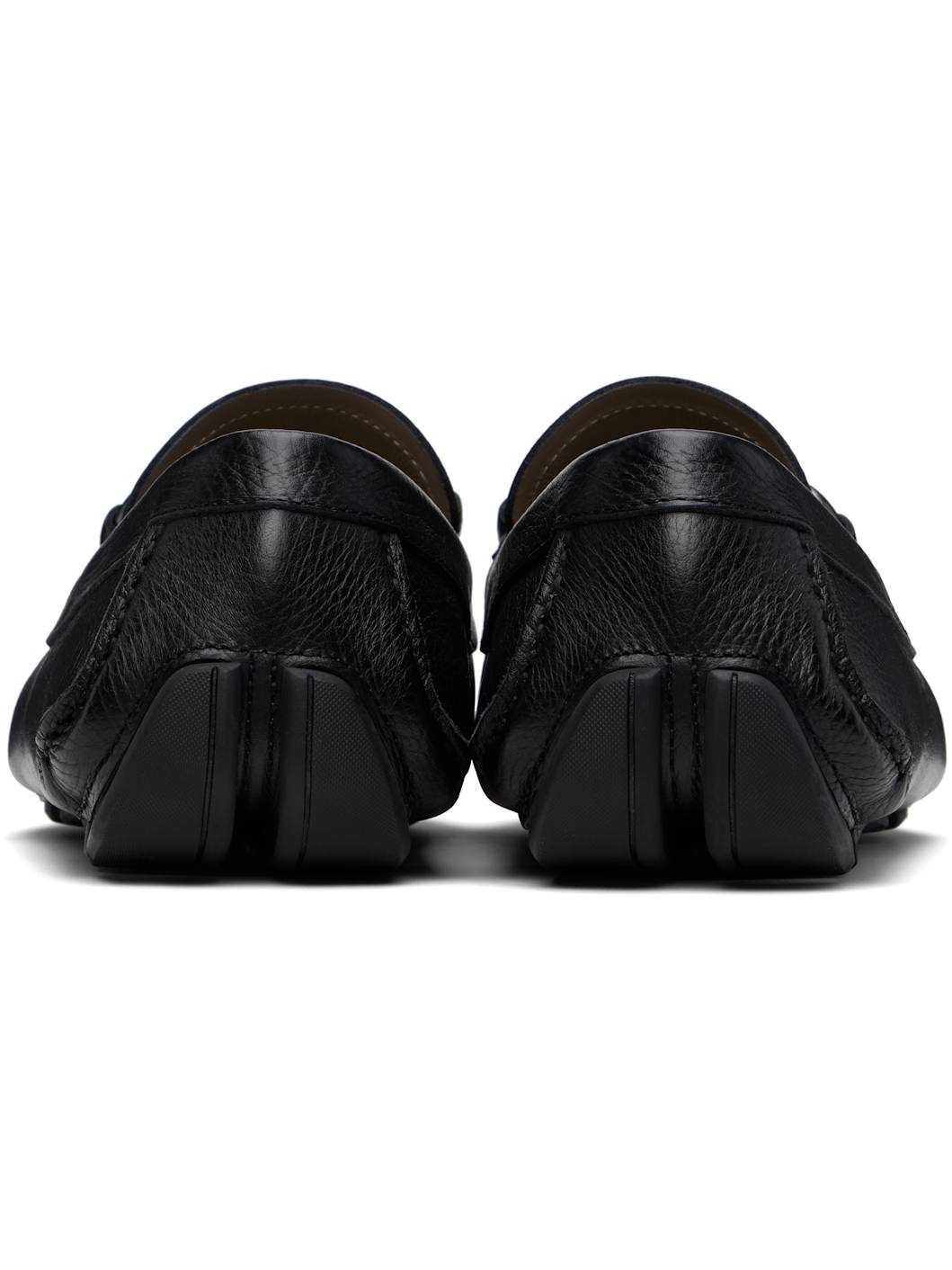 Black Gancini Ornament Driver Loafers - 2
