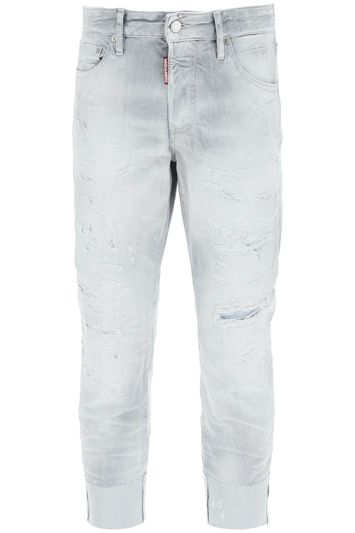 PIRANHA GREY DENIM WASH SAILOR JEANS - 1