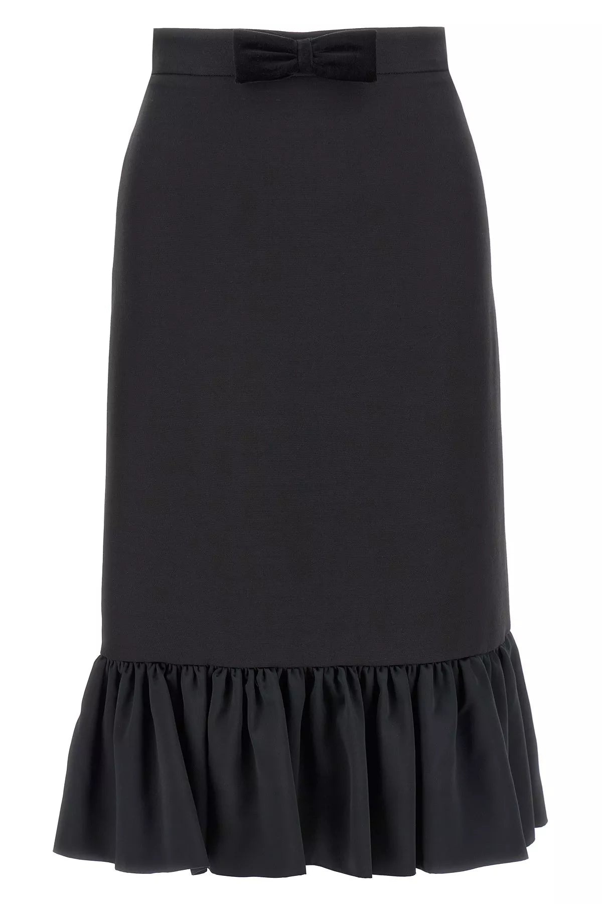 Valentino Garavani Women Valentino Garavani Crepe Couture Skirt - 1