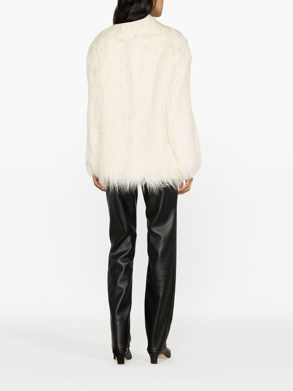 Liza faux-fur coat - 3
