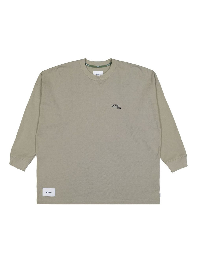 long-sleeve 코튼 스웨터 1
