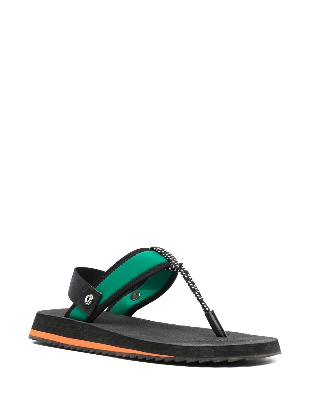 sling-back open sandals - 2