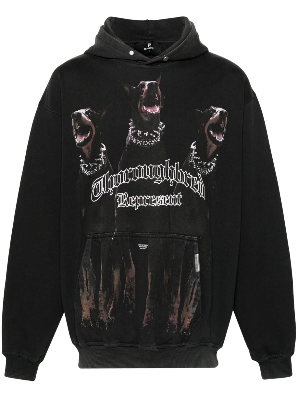Thoroughbred cotton hoodie - 1