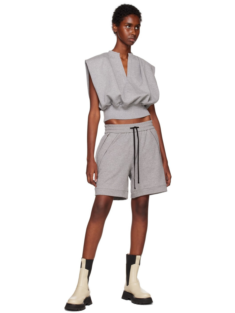 3.1 Phillip Lim Gray 'The Everyday' Shorts outlook
