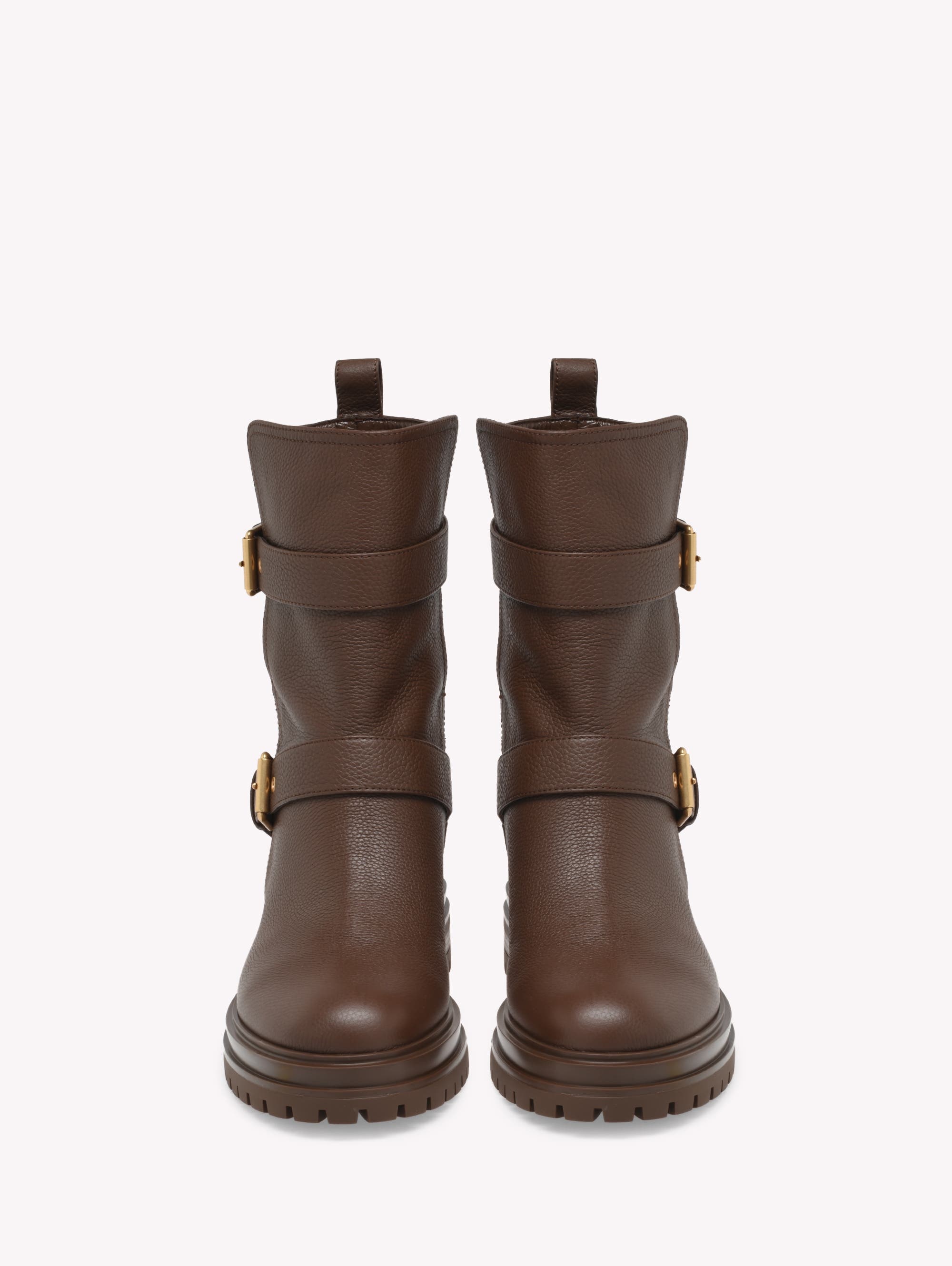 Gianvito Rossi Thiago Biker in Brown at Nordstrom - 3