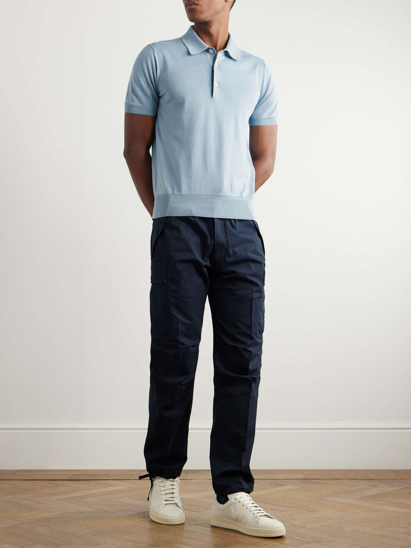TOM FORD Slim-Fit Cotton Polo Shirt outlook