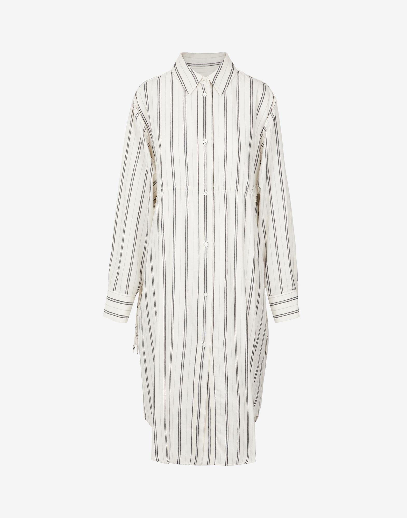Stripe shirt dress - 1