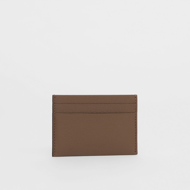 Grainy Leather Card Case 4