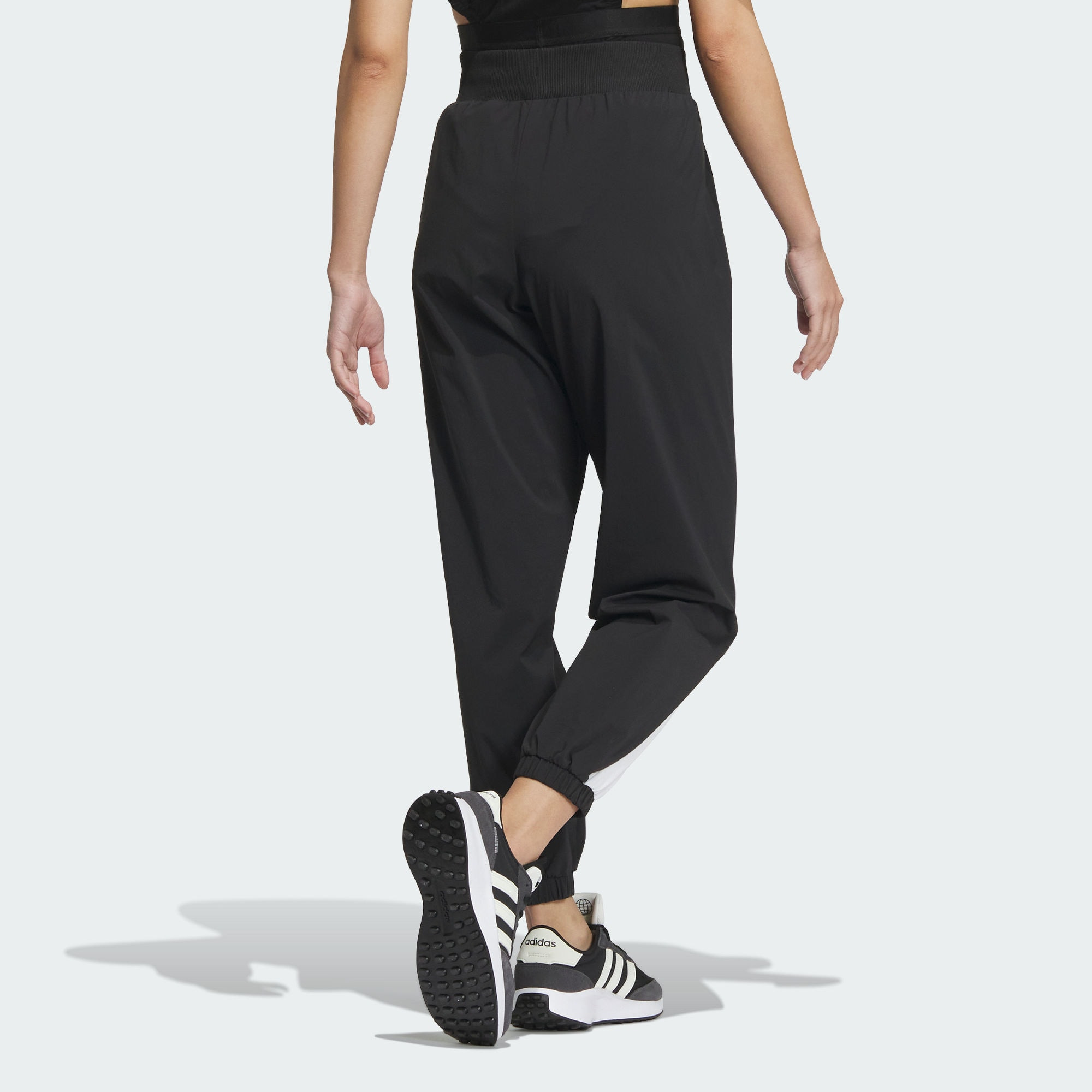 (WMNS) adidas RCO Woven Pants 'Black' IP0749 - 3