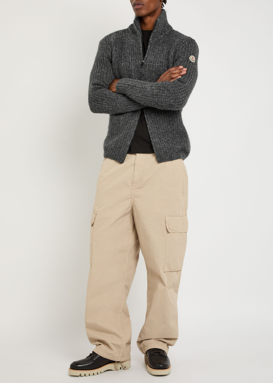 Moncler Ribbed Alpaca-blend Cardigan - 4