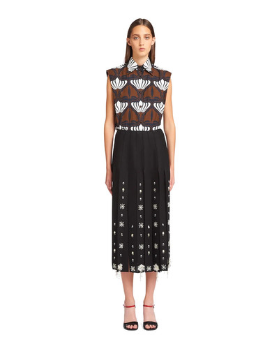 Prada Embroidered skirt outlook