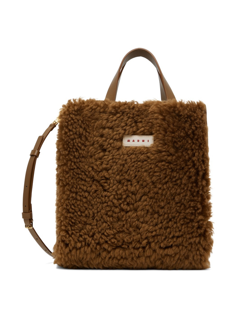 Brown Small Museo Tote - 1