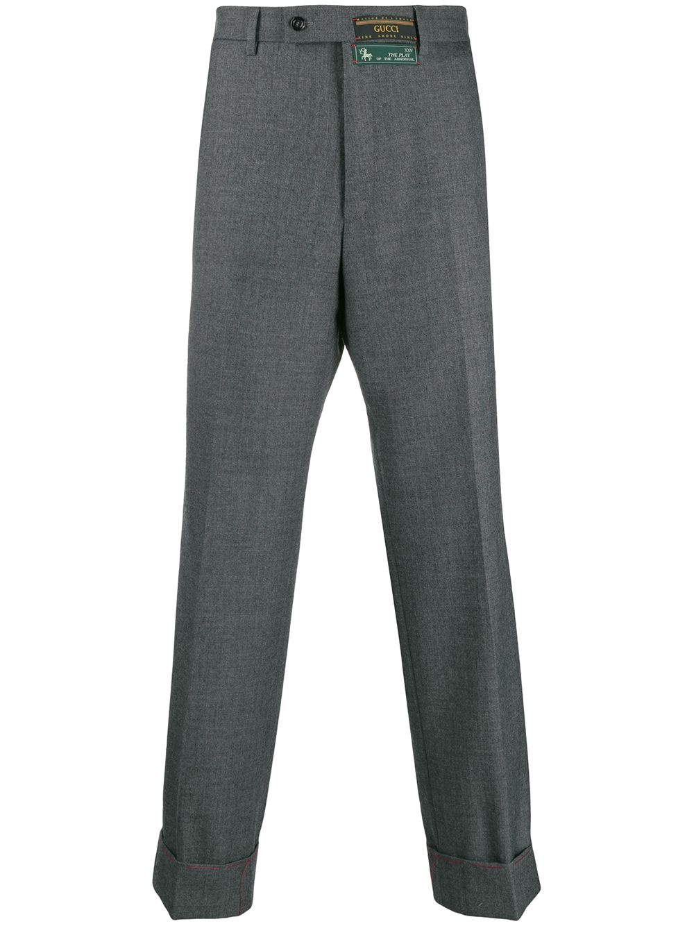 wide-leg tailored trousers - 1