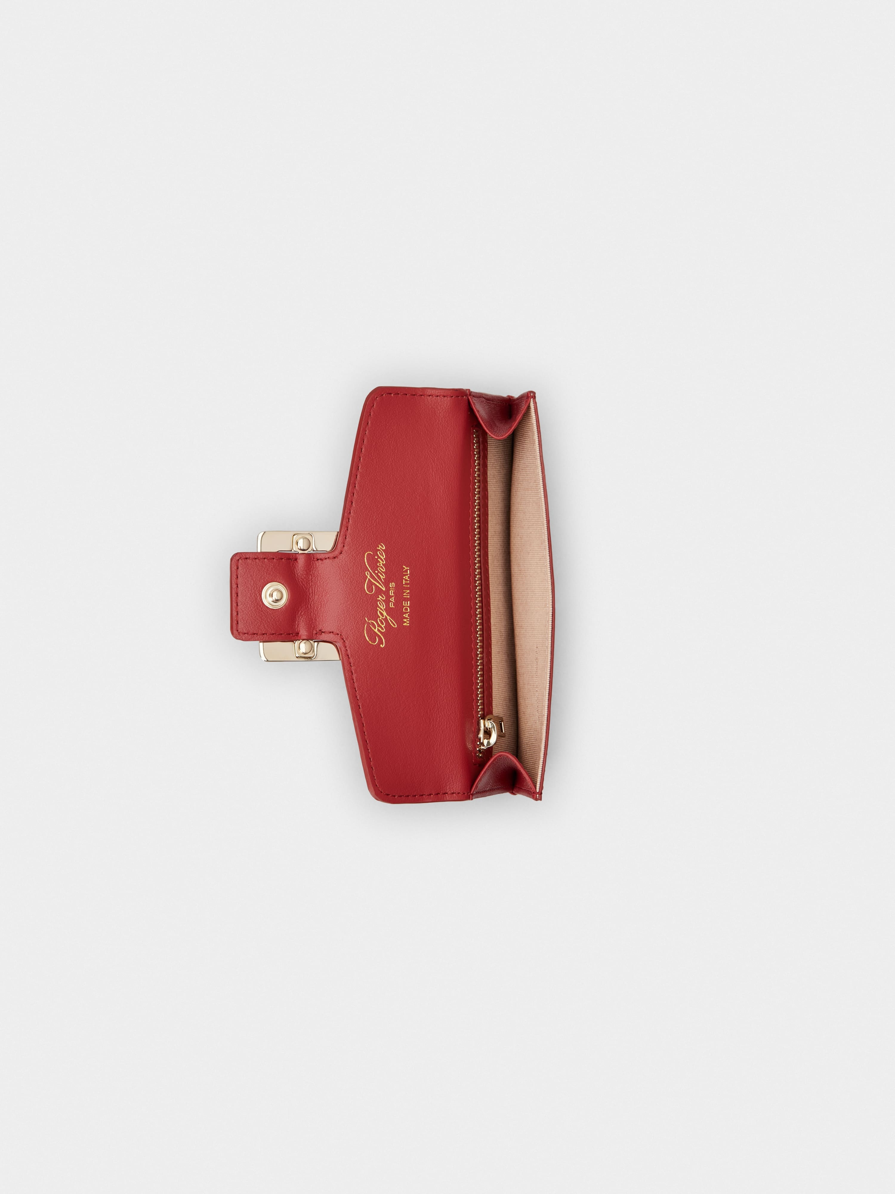 Belle Vivier Credit Card Holder in leather - 5