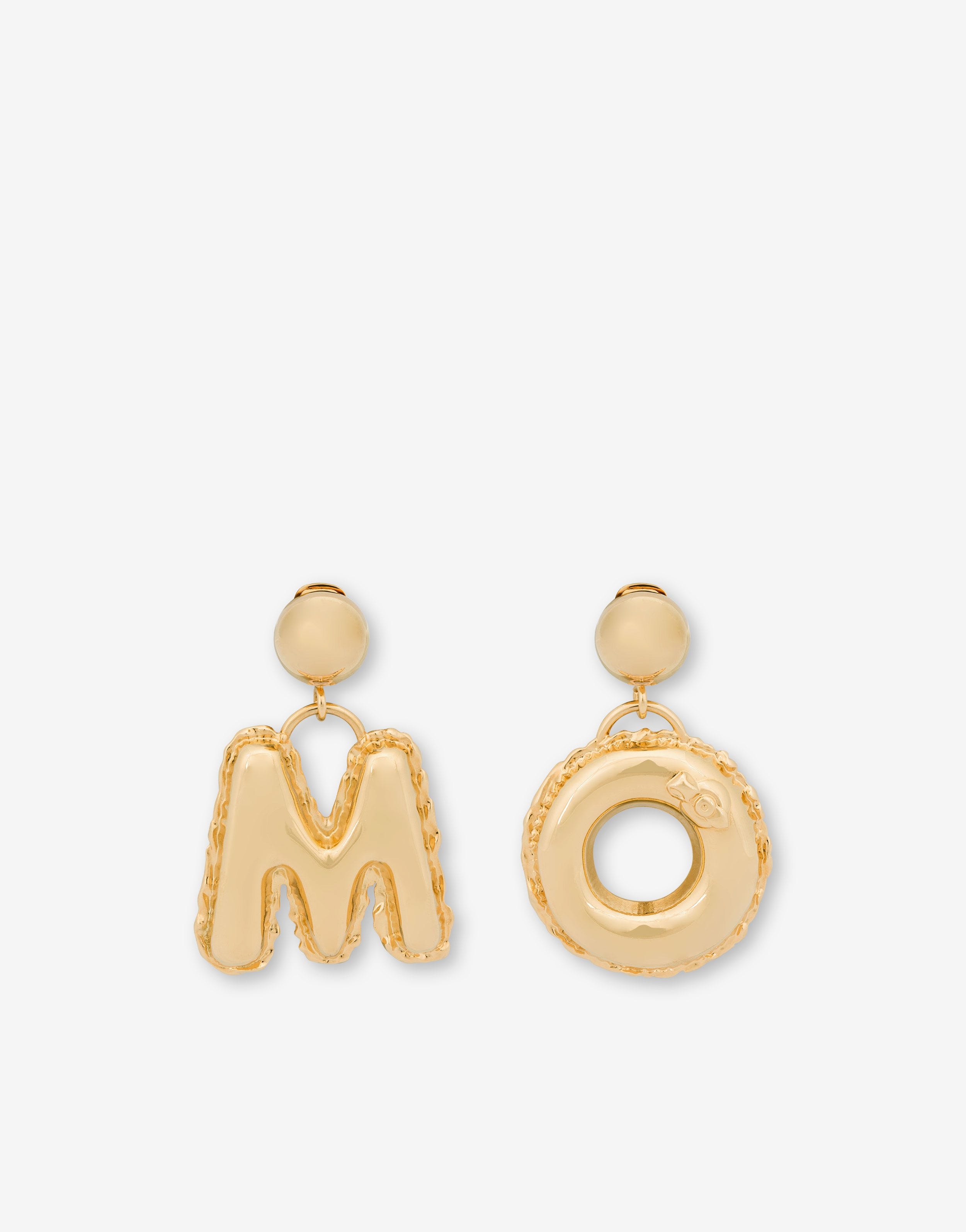INFLATABLE LETTERS DROP EARRINGS - 1