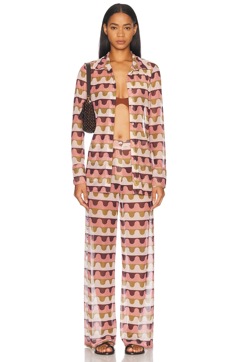 ADRIANA DEGREAS Giardino Long Sleeve Top outlook