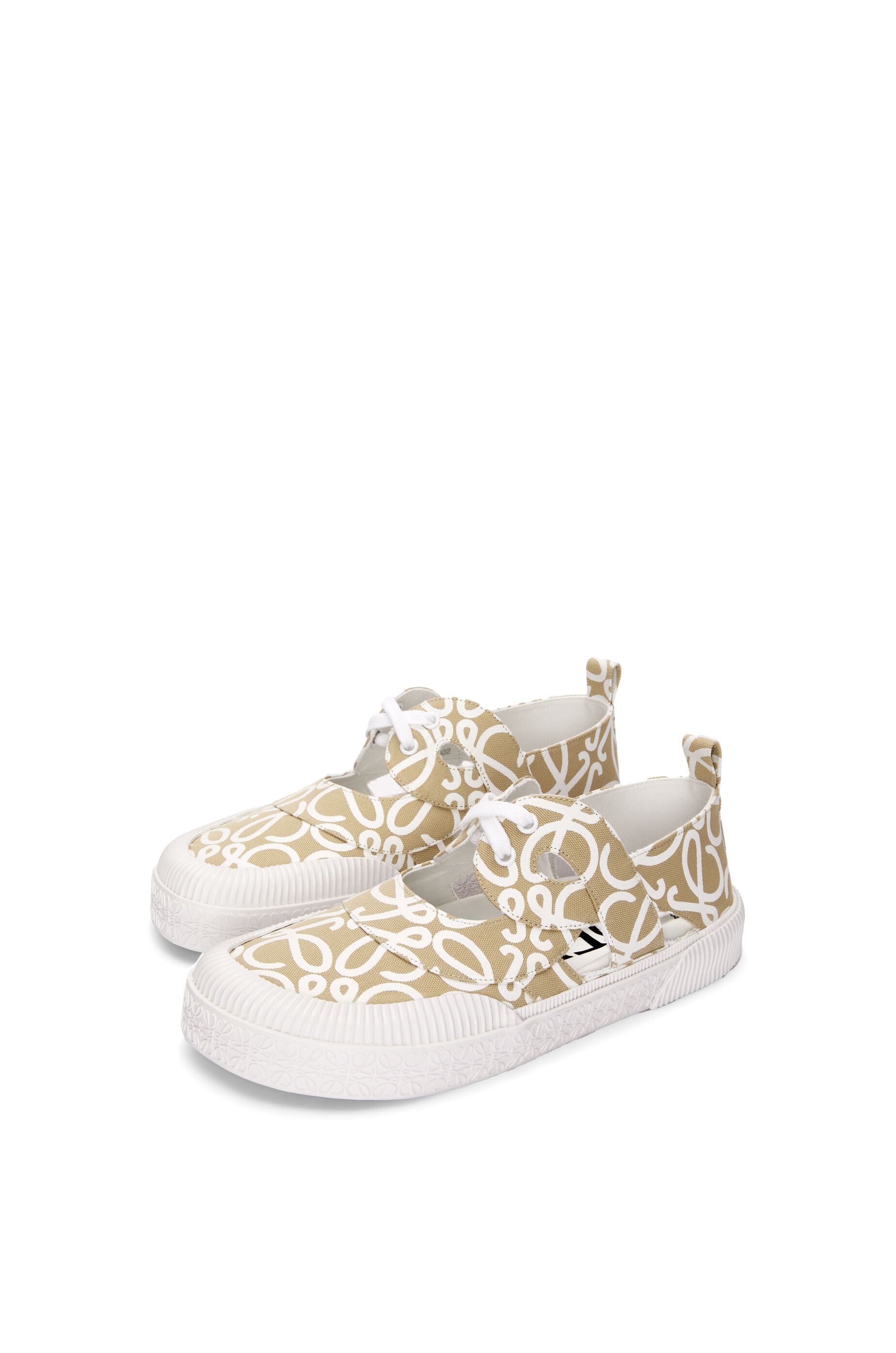 Terra vulca lace-up shoe in canvas - 3