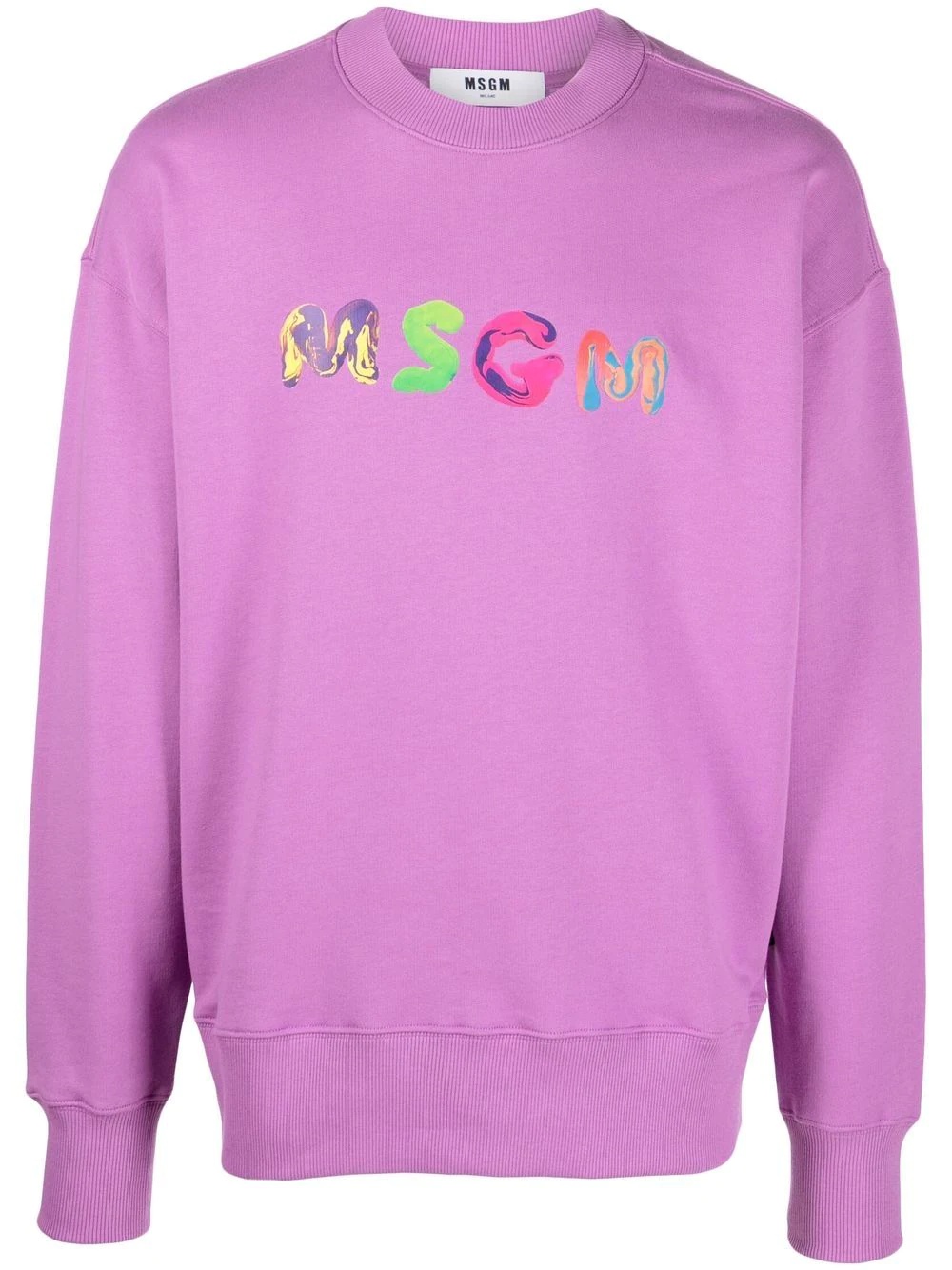 logo-print sweatshirt - 1