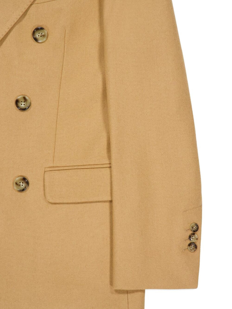 double-breasted wool blazer 3