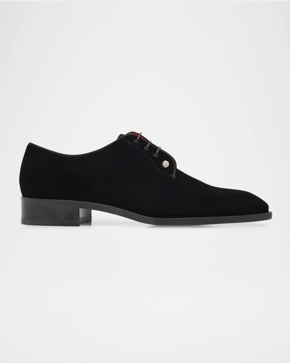 Men & apos;s Chambeliss Night Strass Velvet Derby Shoes - 1