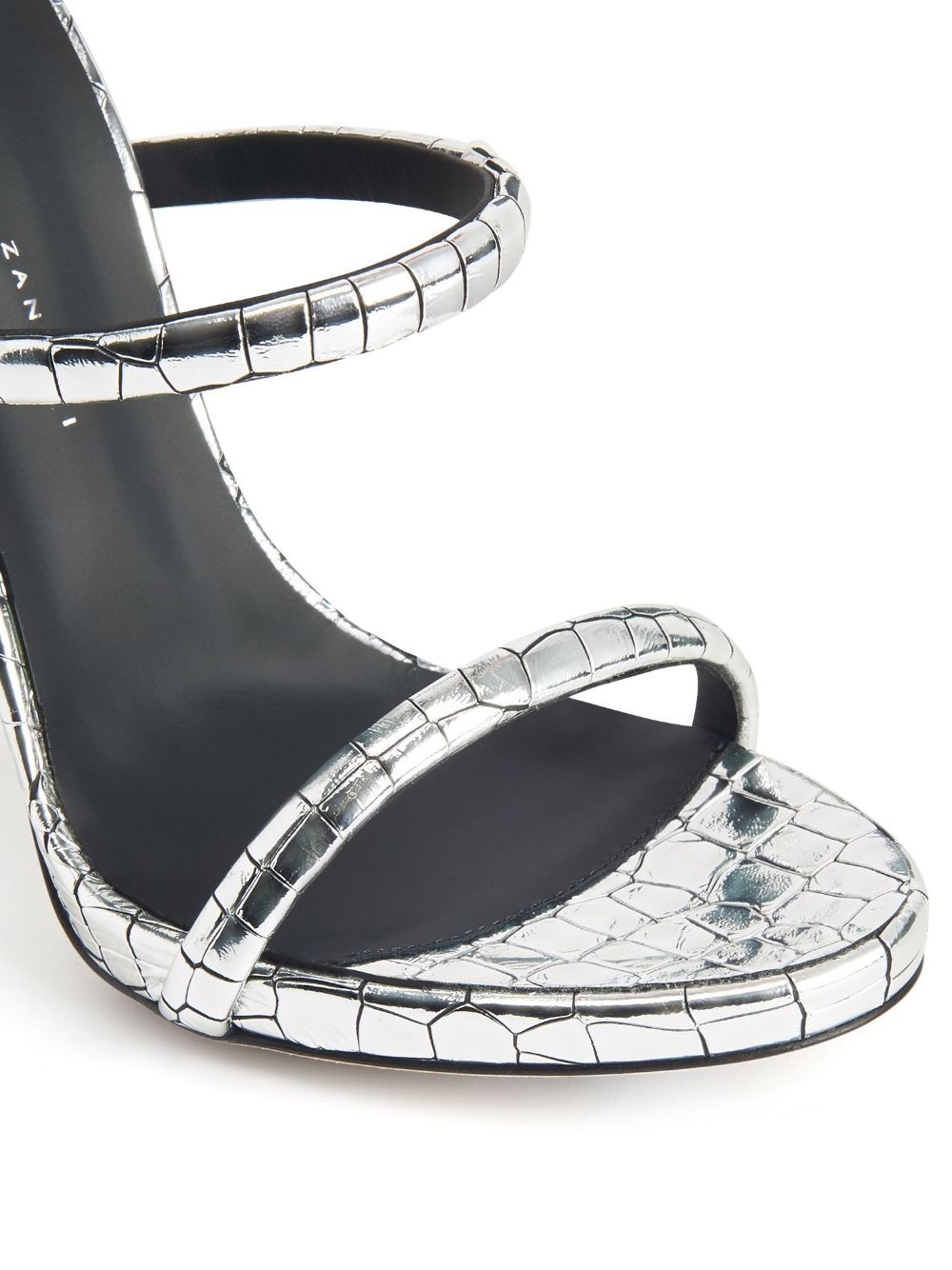 Harmony 120mm metallic-effect sandals - 4