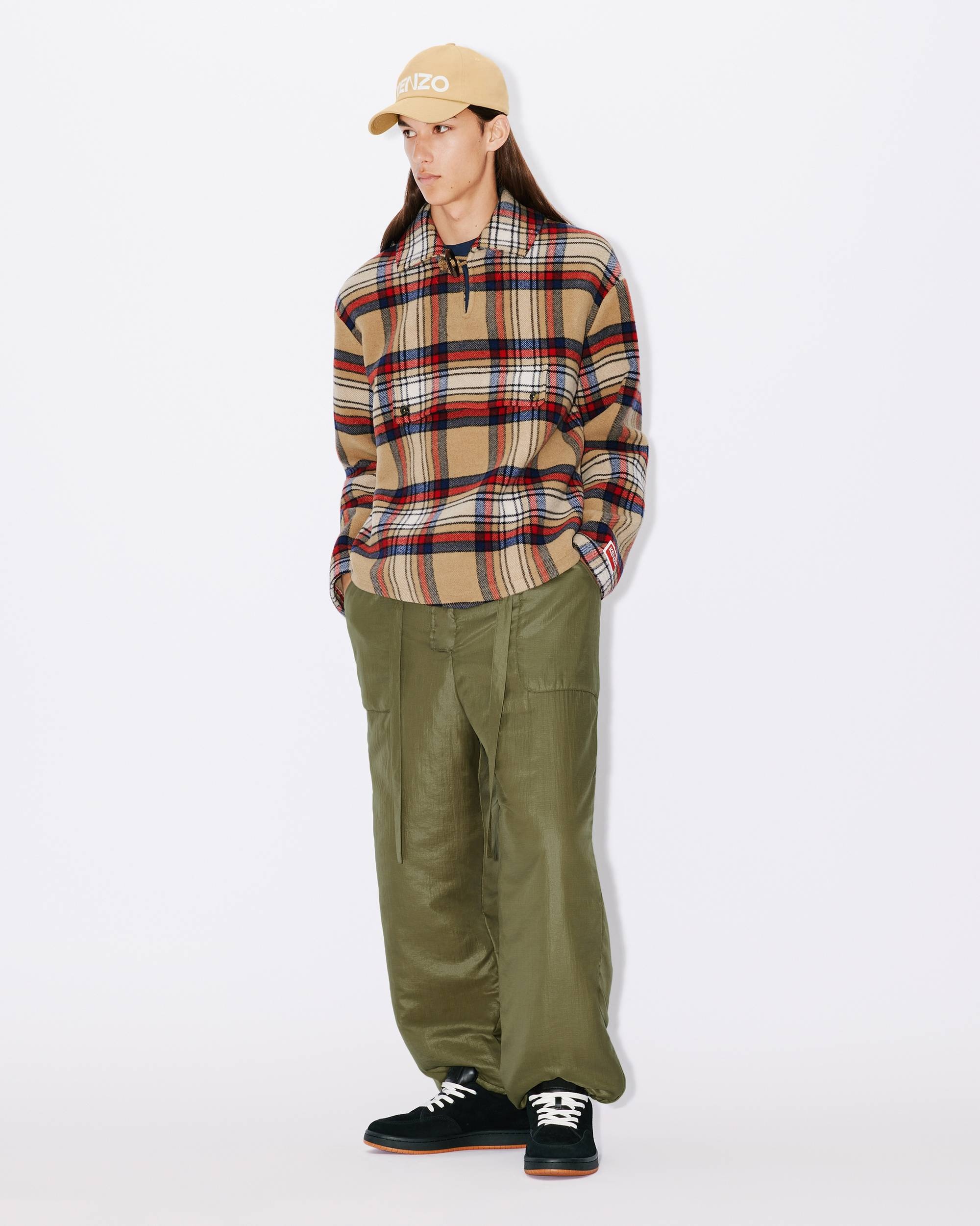 Checked wool shirt - 5