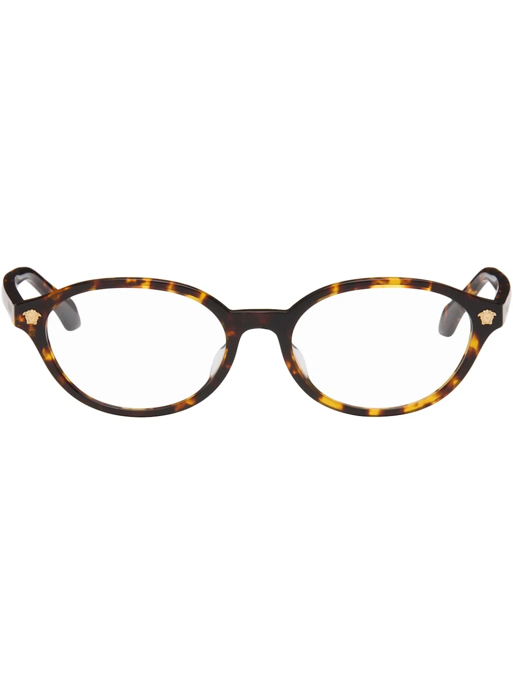 Brown Oval Sunglasses - 1