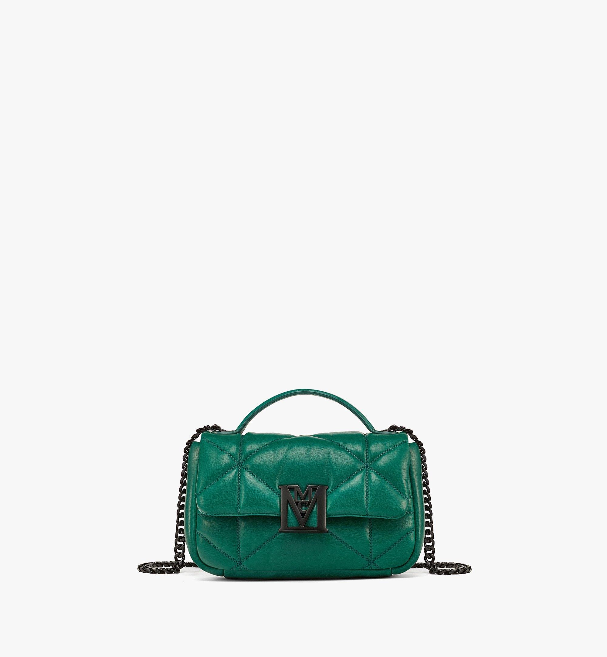 Travia Satchel in Cloud Quilted Leather - 1