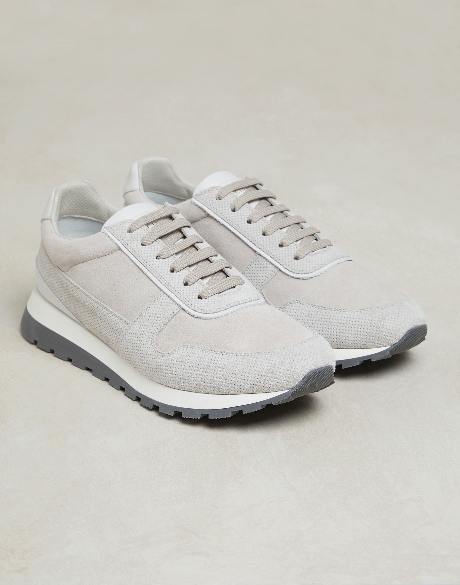 Punched and washed suede runners - 2