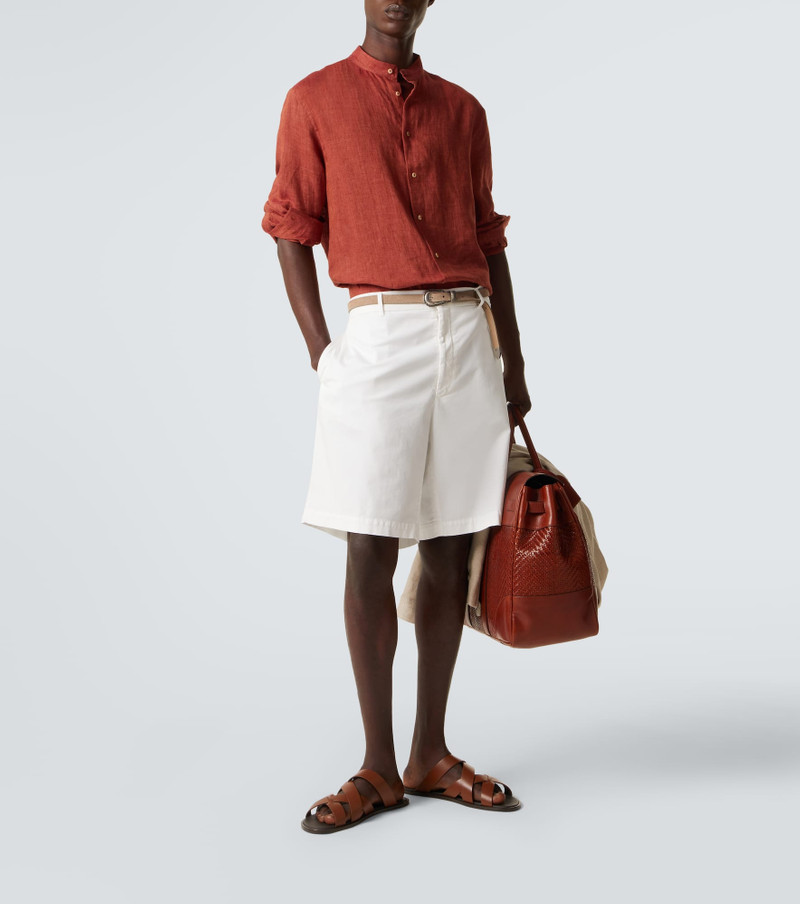 Manolo Blahnik Marvin leather sandals outlook