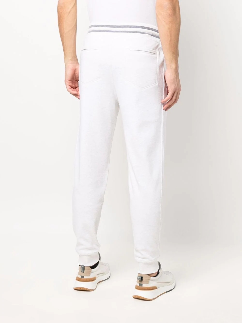 drawstring-waist track pants - 6