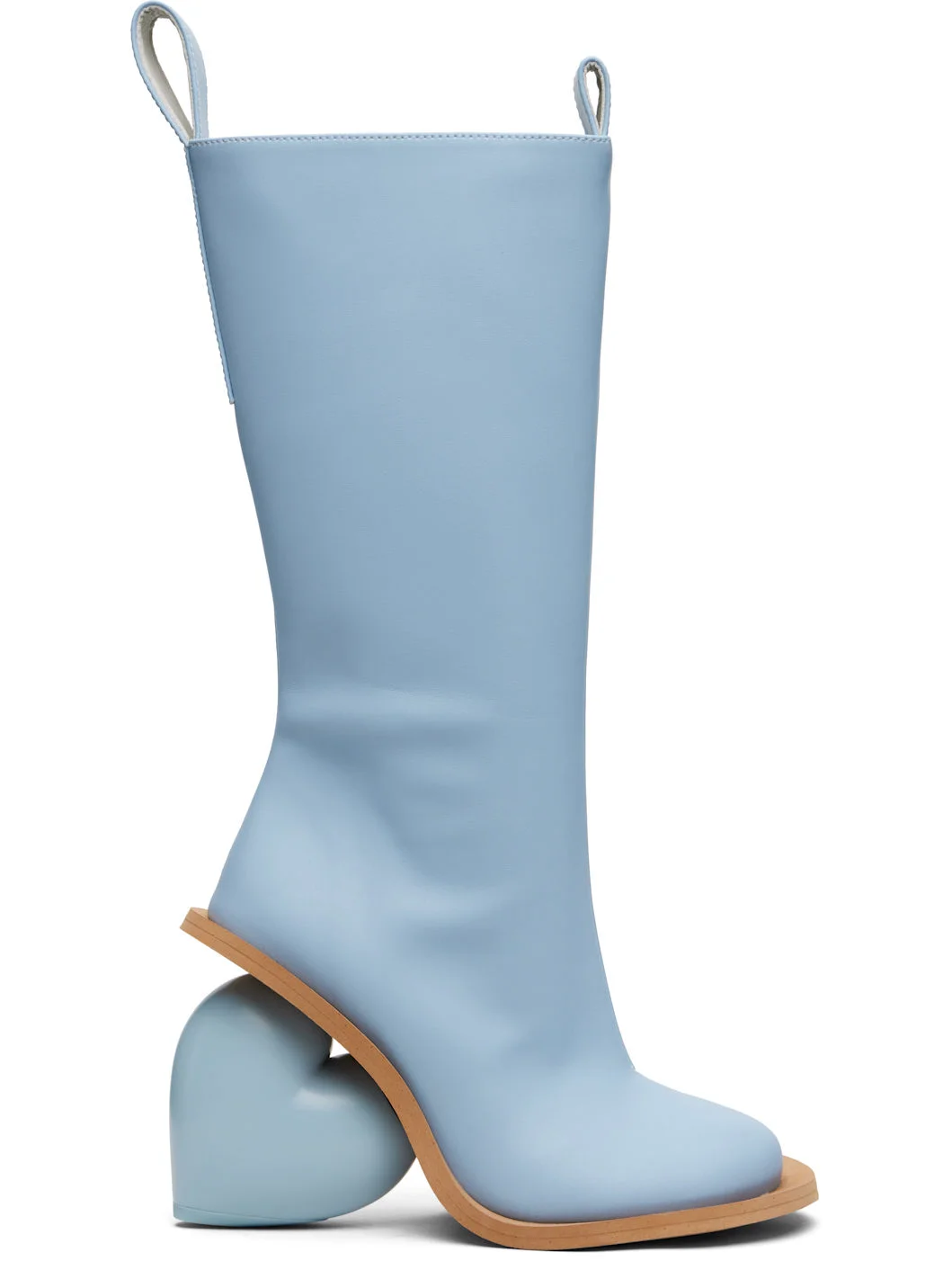 SSENSE Exclusive Blue Love Tall Boots - 1