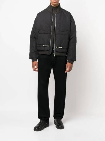 Diesel padded zip-up jacket outlook