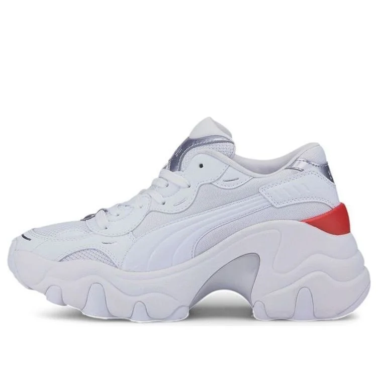 (WMNS) PUMA Pulsar Wedge 'Tech Glam - White' 373939-01 - 1