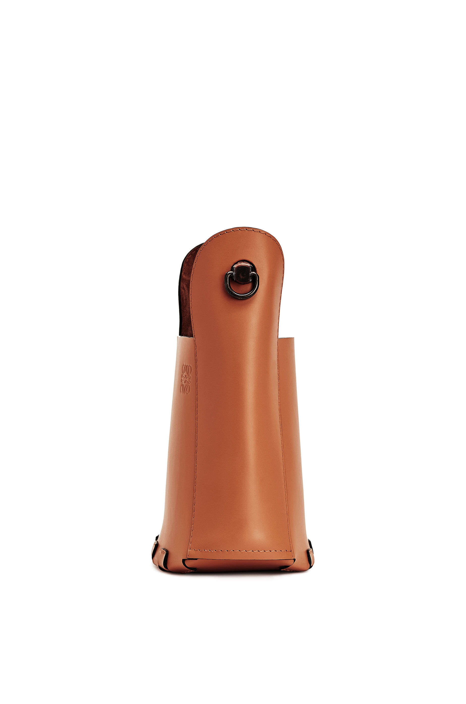 Bamboo bucket bag in calfskin - 4