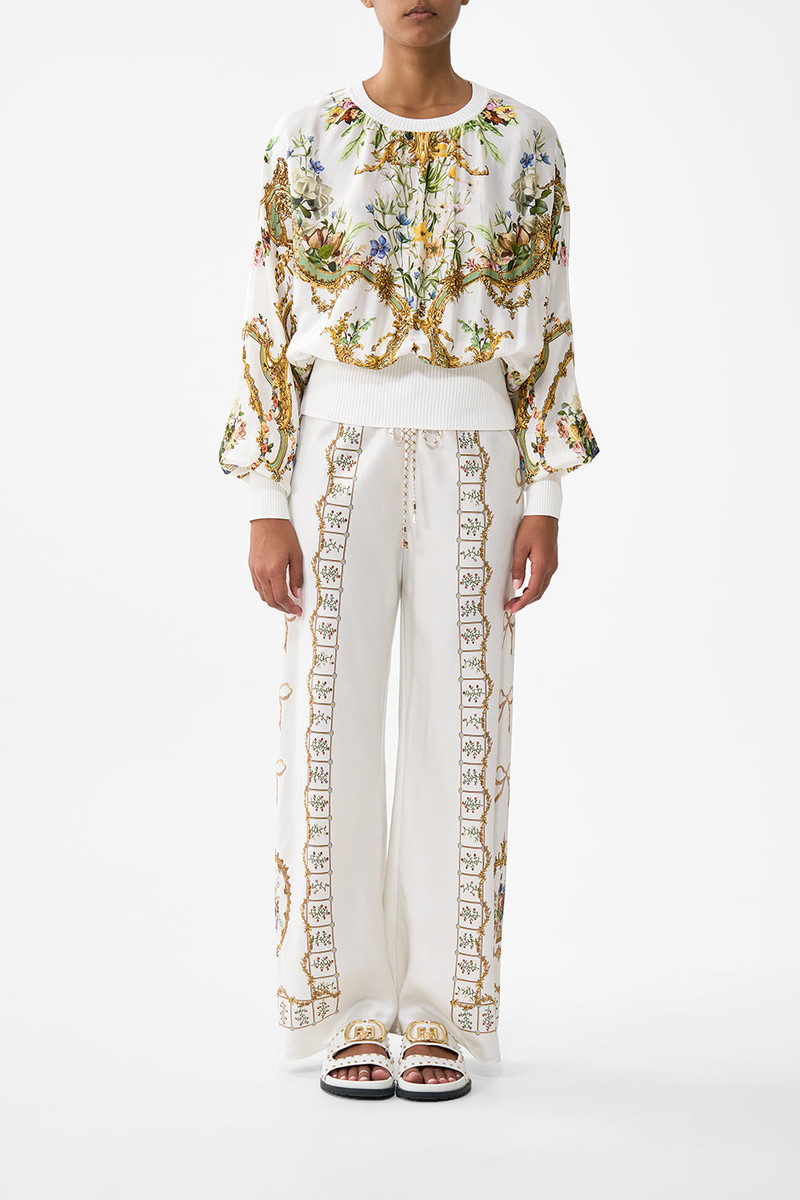 CAMILLA SILK BODY KNIT JUMPER outlook