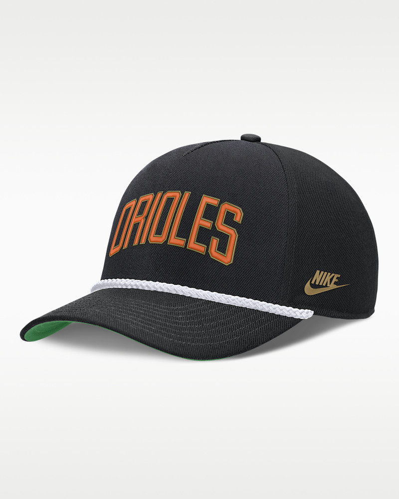 Baltimore Orioles Rise Men's Nike MLB Adjustable Hat 1