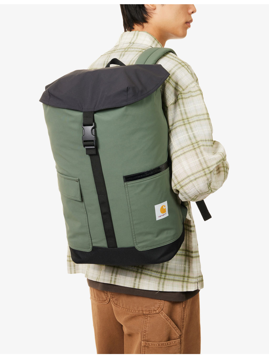 Bowden Logo-Patch Woven Backpack - 2