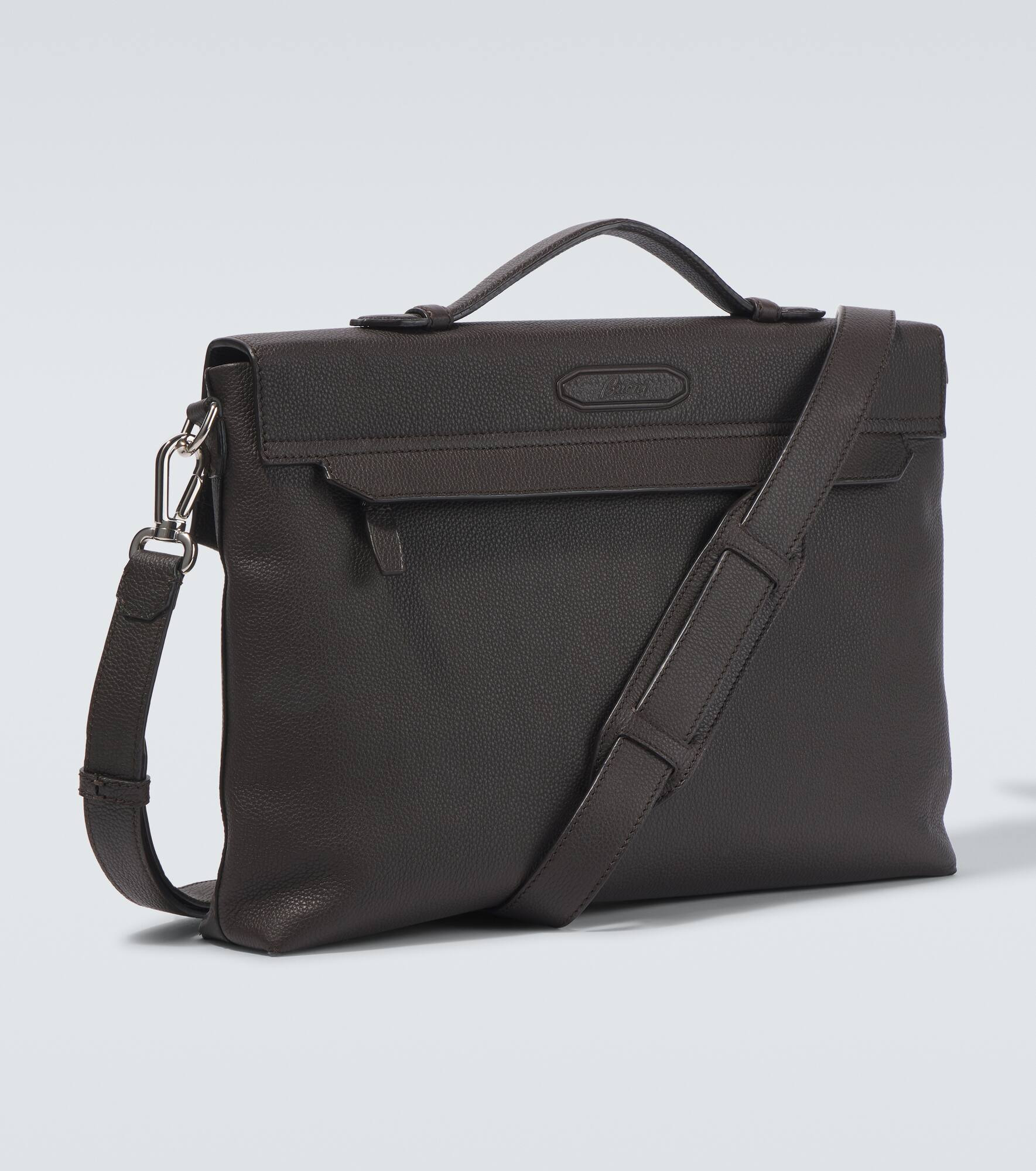 Leather briefcase - 5