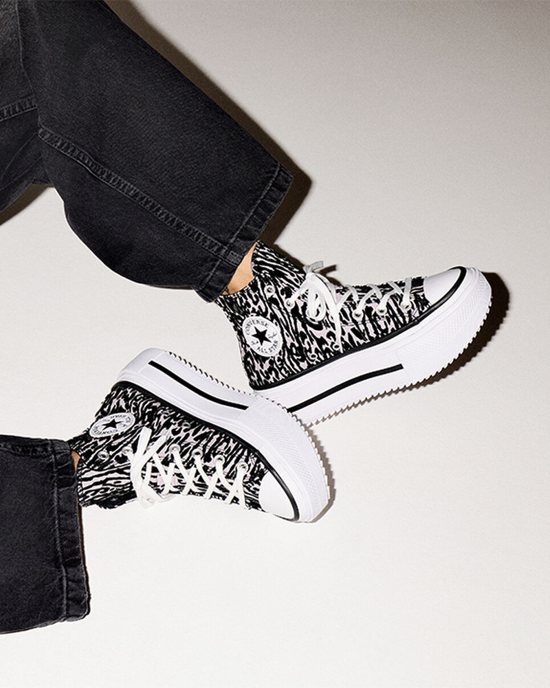 Chuck Taylor All Star Lift Double Stack Platform Leopard 9