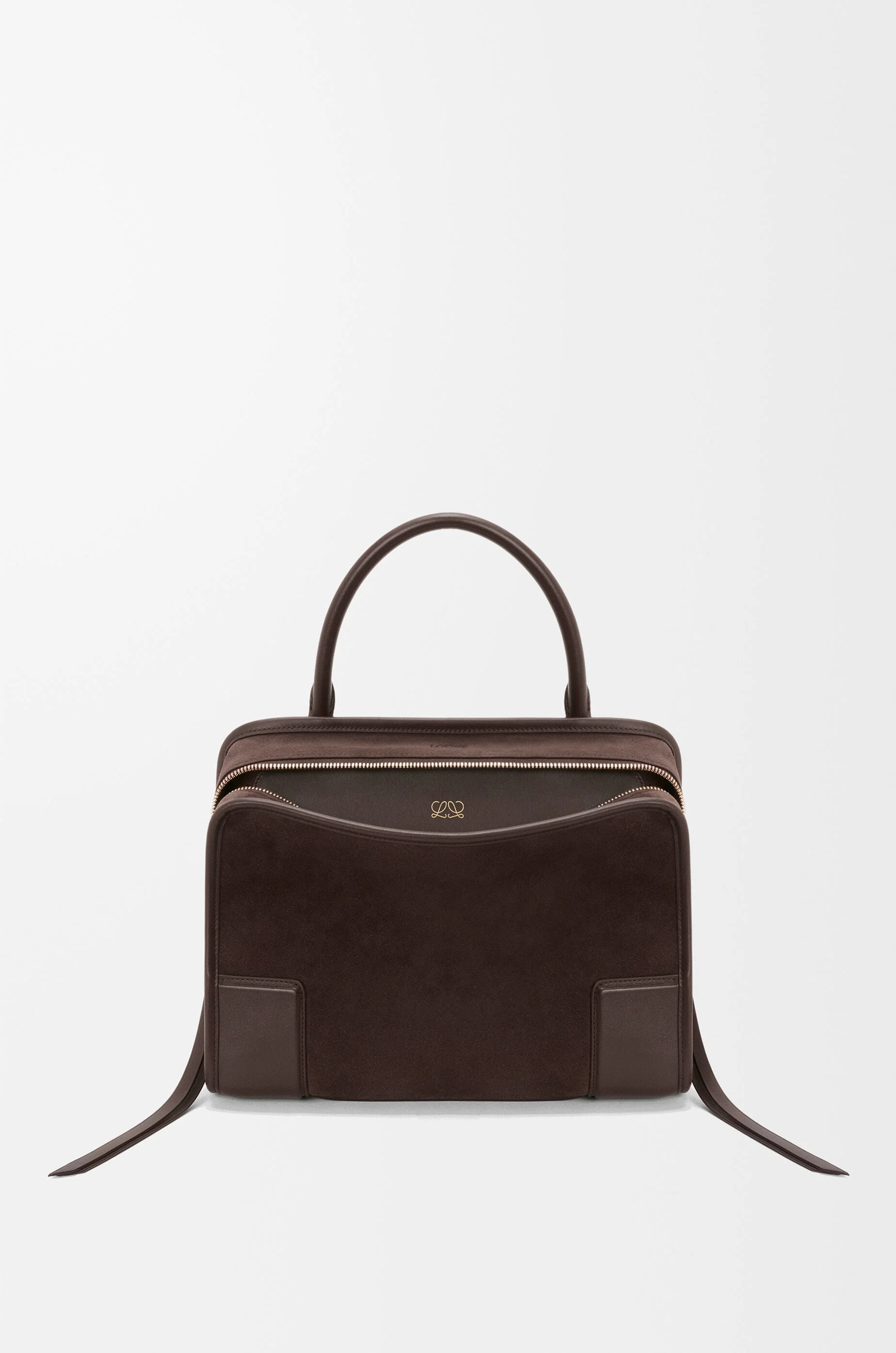 Medium Amazona 180 bag in suede - 1