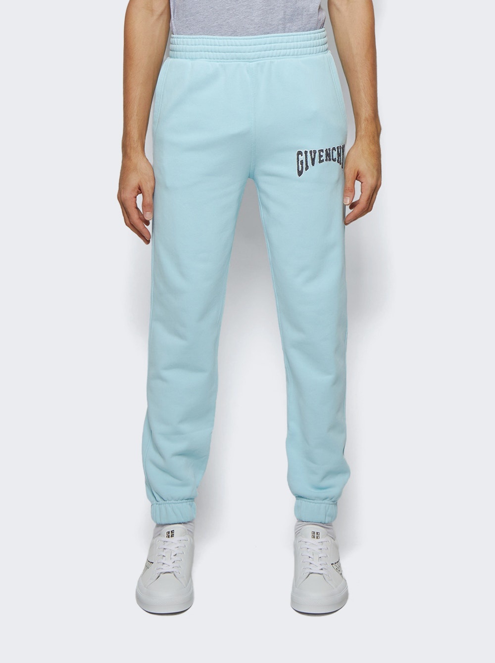 Slim Fit Jogger Pants Acqua Marine Blue - 3