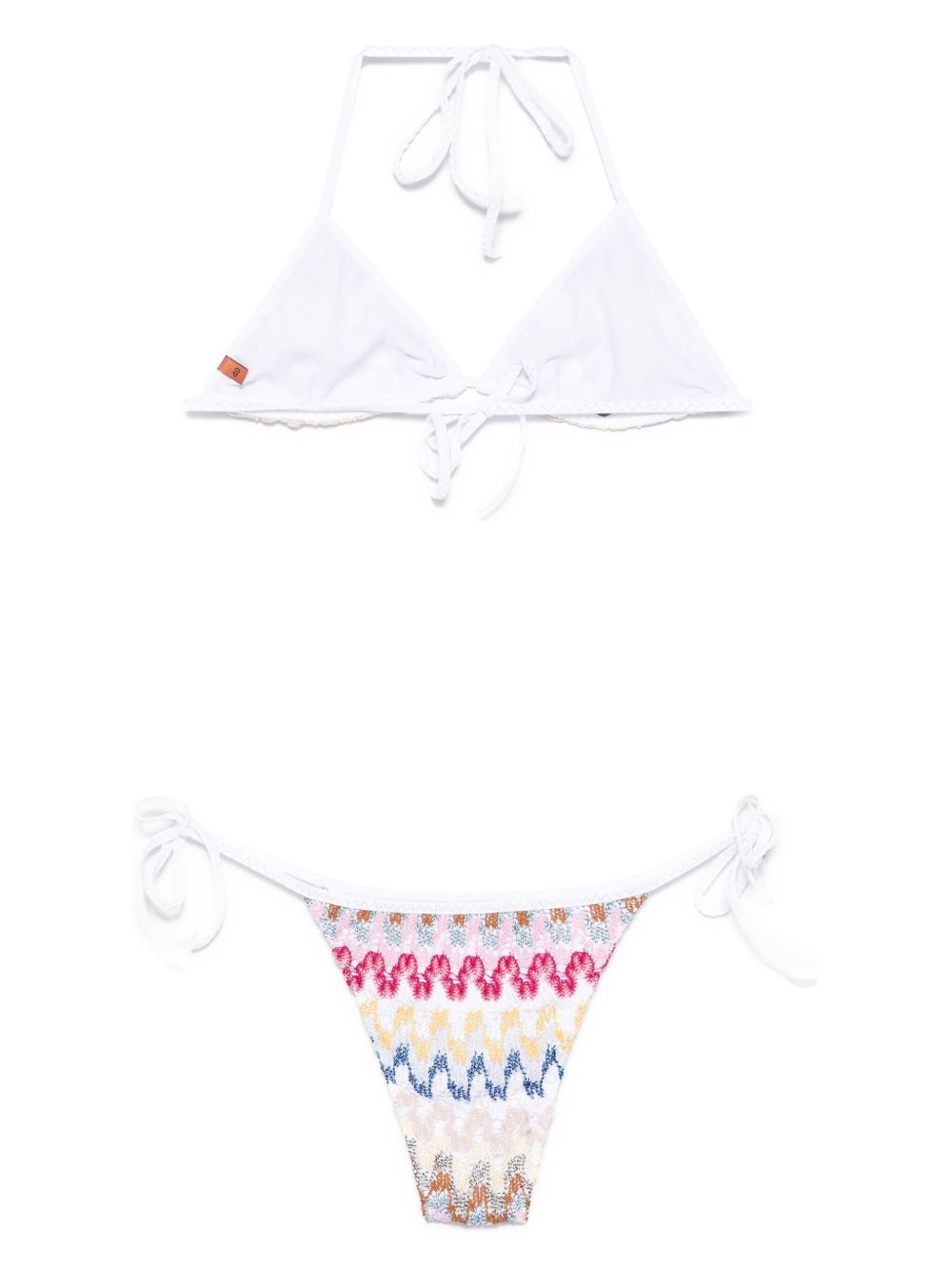 lamé-effect bikini - 2
